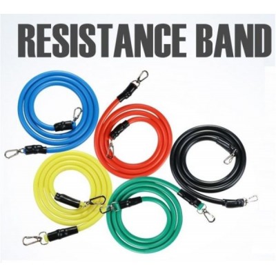 Σύστημα Εκγύμνασης Με 5 Λάστιχα Power Resistance Bands JT-003