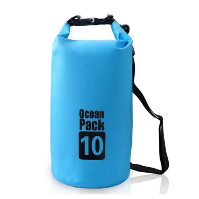 Αδιάβροχος Αεροστεγής Σάκος Ocean Pack 10L με Λουρί Ώμου που Επιπλέει στο Νερό