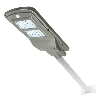 Ηλιακός Προβολέας Δρόμου 20W Solar Street Light - Φωτιστικό Εξωτερικού Χώρου με Φωτοβολταϊκό Πάνελ