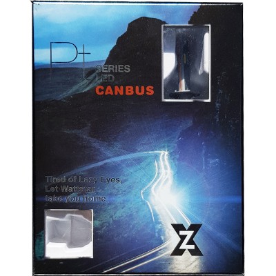 H11 Εμπρόσθια Φώτα Αυτοκινήτου 6400LM (2x3200)  LED FULL CANBUS - 72W (2x36W) 6500K - Λαμπτήρες PT-S19 2τμχ