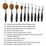 Βουρτσάκια Μακιγιάζ - Multi purpose Makeup Brush Σετ 10 Τεμαχίων