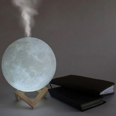 Σελήνη Υγραντήρας 13εκ – Αρωματοθεραπεία 3D Moon Light Humidifier 880ml – ΟΕΜ