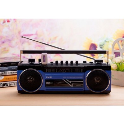 Φορητό Ραδιοκασετόφωνο - Μαγνητόφωνο USB/SD Mp3 Player, Ρεύματος - Μπαταρίας CmiK MK-132BT  Cassette Player