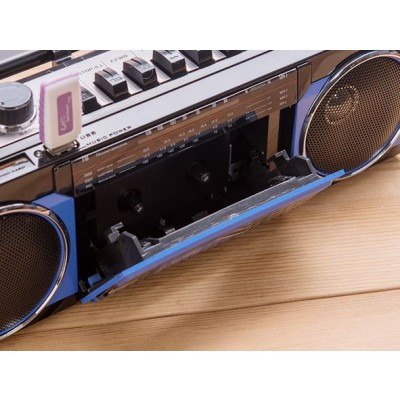 Φορητό Ραδιοκασετόφωνο - Μαγνητόφωνο USB/SD Mp3 Player, Ρεύματος - Μπαταρίας CmiK MK-132BT  Cassette Player