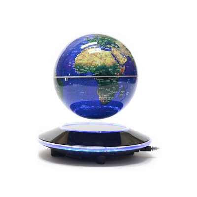 Μαγνητική Αιωρούμενη Υδρόγειος Σφαίρα Με Φωτιζόμενη Βάση- Magnetic Levitation and Rotation Globe