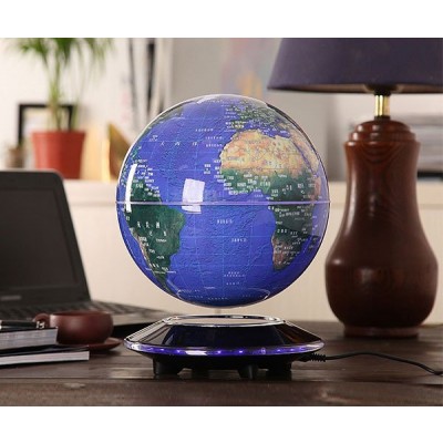 Μαγνητική Αιωρούμενη Υδρόγειος Σφαίρα Με Φωτιζόμενη Βάση- Magnetic Levitation and Rotation Globe