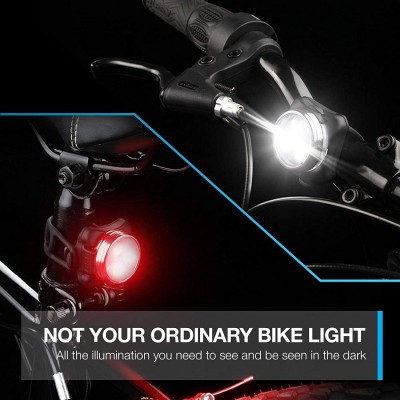 Επαναφορτιζόμενο Σετ Φώτα Ποδηλάτου Led F-003 - Εμπρόσθιο & Οπίσθιο