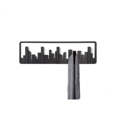 Κρεμάστρα Τοίχου 5 Θέσεων - Wall Shelf Hook City