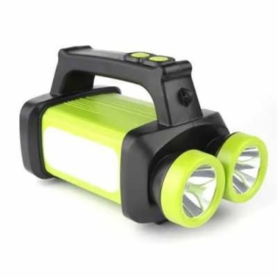 Μπλέ Διπλός Φακός Led και Φανάρι Camping 200 Lumens HX-8802A