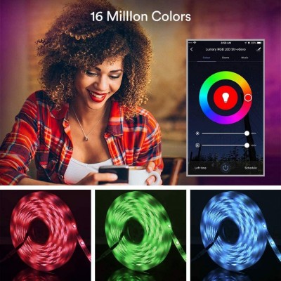Αδιάβροχη Αυτοκόλλητη SMART Wi-Fi Ταινία LED 5050RGB 5m