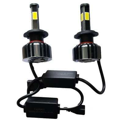 9005 Εμπρόσθια Φώτα Αυτοκινήτου 6400LM (2x3200) LED FULL CANBUS - 72W (2x36W) 6000K - Λαμπτήρες 2τμχ
