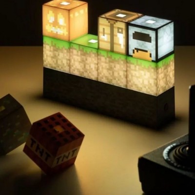 Minecraft Διακοσμητικό Φωτιστικό LED USB Blocks OEM.