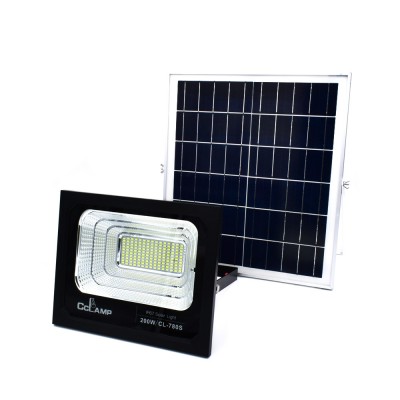 200W Ηλιακός  Αυτόνομος Προβολέας 150LED Αλουμινίου με Τηλεχειριστήριο & Χρονοδιακόπτη