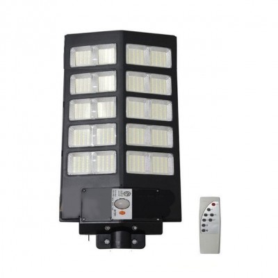 1000W Ηλιακό Φωτιστικό Δρόμου LED Αδιάβροχο με Ενσωματωμένο Πάνελ & Αισθητήρα Κίνησης