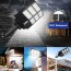 Ηλιακό Φωτιστικό Δρόμου LED 1000W Αδιάβροχο με Ενσωματωμένο Πάνελ & Αισθητήρα Κίνησης