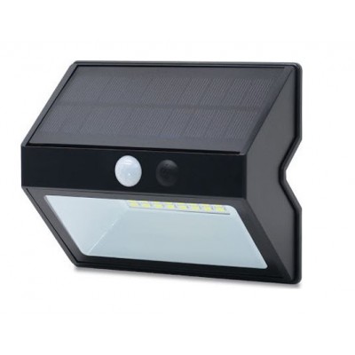 Αδιάβροχο Ηλιακό Επιτοίχιο Φωτιστικό 500lm LED με 4 Λειτουργίες, Ανιχνευτή Κίνησης & Φωτοκύτταρο - Προβολέας Ασφαλείας Εξωτερικού Χώρου