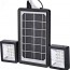 Mini Ηλιακό Σύστημα Φωτισμού με Powerbank USB, Ηλιακό Πάνελ 3W & 2 x Προβολείς με 12 LED 100LM - Solar Panel Lightning System