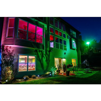 RGB LED Προβολέας 20W Αδιάβροχος με Τηλεχειρισμό & Εναλλασσόμενο Πολύχρωμο Φωτισμό