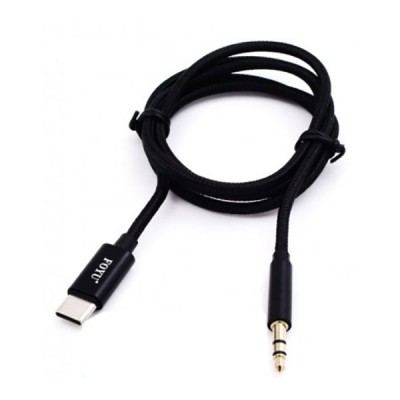 Αντάπτορας Ήχου USB Type-C Foyu σε Audio Jack 3.5mm Αρσενικό