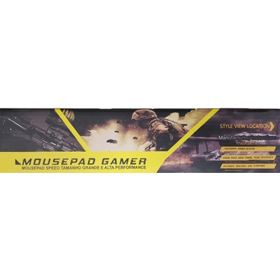 Gaming Mouse Pad Large 70x30cm Battlegrounds Helicopter