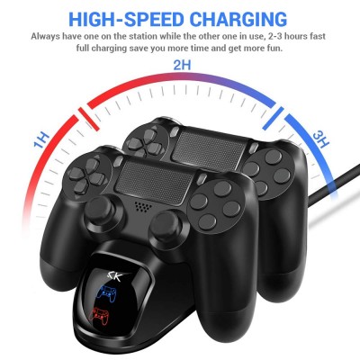 Διπλή Βάση Φόρτισης Χειριστηρίων Playstation 4 - PS4 Dual Charge n Stand