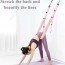 Aerial Swing για Yoga & Pilates - Κουρτίνα με Λαβές για Στήριξη στη Πόρτα - Γαλάζιο OEM