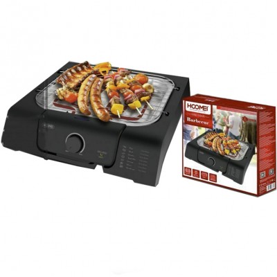 2000W Ηλεκτρική Ψησταριά Σχάρας BBQ με Ρυθμιζόμενο Θερμοστάτη - Electric Grill Hoomei HM-5948