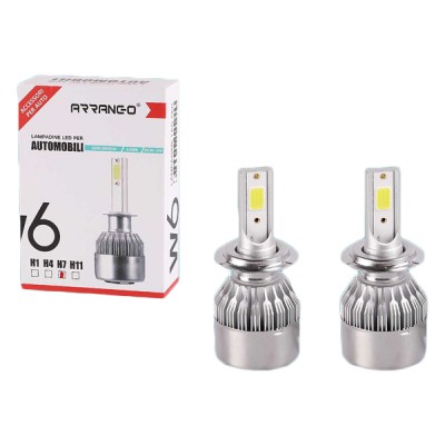 H7 Σετ 2 Τεμάχια Led Λάμπες W6 Αυτοκινήτου SMD 35W 3800lm - Led Headlight