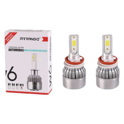 H11 Σετ 2 Τεμάχια Led Λάμπες W6 Αυτοκινήτου SMD 35W 3800lm - Led Headlight