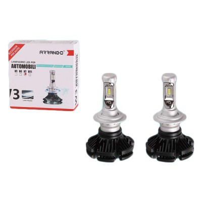 H7 Σετ 2 Τεμάχια Led Λάμπες W3 Αυτοκινήτου SMD 48W 5000lm - Led Headlight