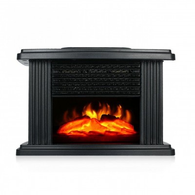 Mini Τζάκι Αερόθερμο με Εφέ Φλόγας–Flame Heater 1000W