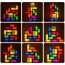 LED Διακοσμητικά Τουβλάκια Tetris - Επιτραπέζιο Παιχνίδι Exciting Brick Game Light