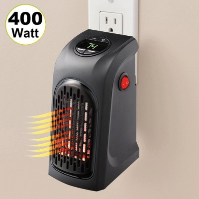 400Watt Μίνι Σόμπα Πρίζας - Αερόθερμο Handy Heater με Θερμοστάτη και Χρονοδιακόπτη