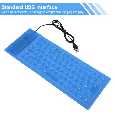 Εύκαμπτο Αδιάβροχο Πληκτρολόγιο Σιλικόνης - Flexible Keyboard