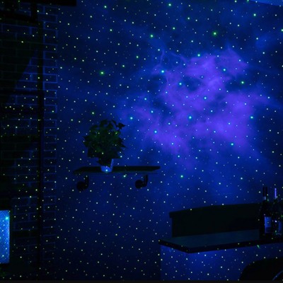 Nebula Star Projector 2.0 | Προτζέκτορας Αστεριών Galaxy Κινούμενου Νεφελώματος 8 Προβόλων / Χρωμάτων LED OEM