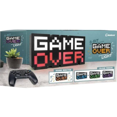 Gaming Διακοσμητικό Φωτιστικό LED USB GAME OVER