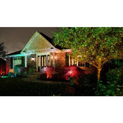 Νυχτερινός Διακοσμητικός Χριστουγεννιάτικος Φωτισμός - Xmas Star Laser Light Προβολέας Προτζέκτορας