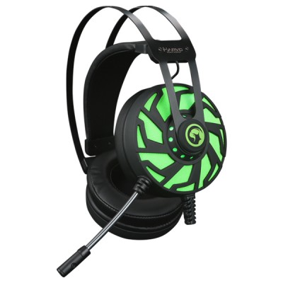 Gaming Ακουστικά USB 7.1 Virtual Surround RGB Φωτισμός Marvo HG9031 Over Ear Gaming Headset