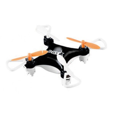 Super Mini Drone Τηλεκατευθυνόμενο Ελικόπτερο 360° 4 Axis με Πολύχρωμο φωτισμό LED