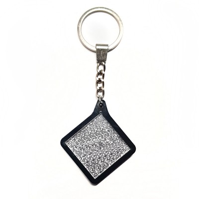 Μπρελόκ με Ευρωπαικό QR Code σε Μαύρο Plexiglass το Πιστοποιητικό του Εμβολιασμού σου