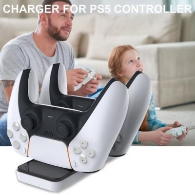 Διπλή Βάση Φόρτισης Χειριστηρίων PS5 – Dobe P5 Charging Dock TP5-0504