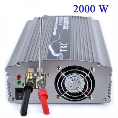 Inverter Αυτοκινήτου - Φωτοβολταικών 2000 WATT 12V TBE-F625Β