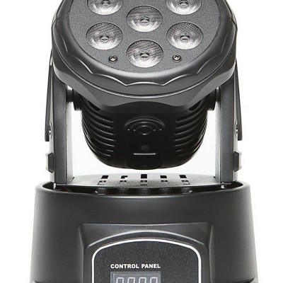 Φωτορυθμικό Smart Rainbow DP-518 Mini Wash 7x10W Moving Head Led RGBW 4-IN-1