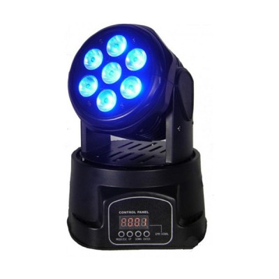 Φωτορυθμικό Smart Rainbow DP-518 Mini Wash 7x10W Moving Head Led RGBW 4-IN-1