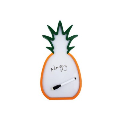 Φωτιζόμενος Πίνακας Μηνυμάτων Ανανάς LED - Pineapple Whiteboard Lightbox LED