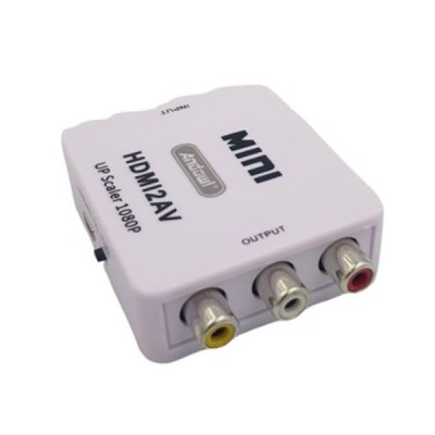 Μετατροπέας AV/HDMI 1080p Λευκός Andowl QY-V03