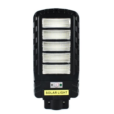 250W LED Ηλιακός Προβολέας Ανθεκτικός στο Νερό με Τηλεχειρισμό & Χρονοδιακόπτη - LED Solar Street Lamp T250