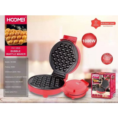 Aντικολλητική Βαφλιέρα HM-5868 Waffle Maker