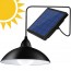 Mini Αδιάβροχο Ηλιακό Φωτιστικό Οροφής GD-8620 20W 19 LED 6000K Λευκού Φωτισμού με Χειριστήριο & Χρονοδιακόπτη - Solar LED Lamp