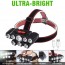 Αδιάβροχος LED Φακός Κεφαλής 8 Led W684 - Headlamp Super Bright